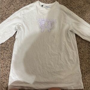 Gymshark Cream Long Sleeve Tee Casual Wear